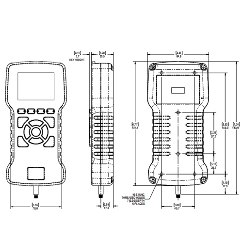 Chatillon DFX3係列 NIST認證型 數字測力計
